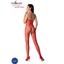 PASSION - BODYSTOCKING BS100 ROSSO TAGLIA UNICA