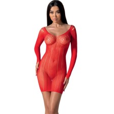 PASSION - BS101 ROTER BODYSTOCKING, EINE GRÖSSE