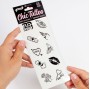 SECRET PLAY - SET OF 10 CANDY COLLECTION TEMPORARY TATTOOS