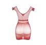 SUBBLIME - 951924 VESTIDO CURTO DE CROCHÊ VERMELHO GRILL TAMANHO ÚNICO