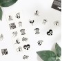 SECRET PLAY - SET OF 10 TEMPORARY TATTOOS KINKY COLLECTION