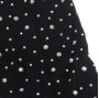 SUBBLIME - 952198 ROBE RESILLE AVEC DIAMANTS BRILLANTS NOIR TAILLE UNIQUE
