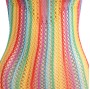 SUBBLIME - 952341 VESTITO A RETE ARCOBALENO TAGLIA UNICA