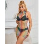 SUBBLIME - 952433 RAINBOW GOLA ALTA SEM MANGAS FISHNET VESTIDO TAMANHO ÚNICO