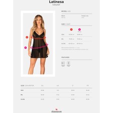 OBSESSIVE - LATINESA BABYDOLL & PERIZOMA M/L