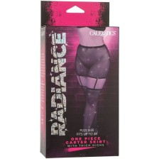 CALEXOTICS - RADIANCE GARTER SKIRT THIGH HIGHS PLUS SIZE