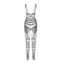 PASSION - BS 102 BODYSTOCKING WHITE ONE SIZE