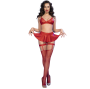 CHILIROSE - CR 4716 ENSEMBLE 3 PIÈCES ROUGE S