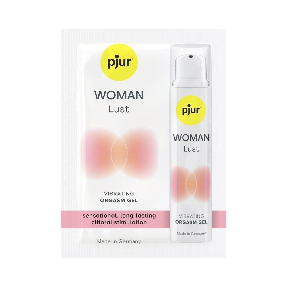 PJUR - WOMAN LUST GEL VIBRANTE MONO DOSE PER ORGASMO 1,5 ML