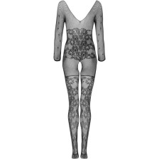 LIVCO CORSETTI FASHION - BODYSTOCKING CELDON SANS CROTCHLESS NOIR TAILLE UNIQUE