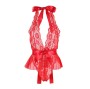 SUBBLIME - 953973 BODY SEXY CON VOLANT + CINTURA ROSSO S/M