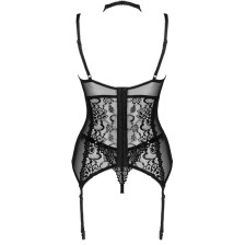 LIVCO CORSETTI FASHION - GIELLANDRA FOR THE SENSES KOLLEKTION KORSETT + HÖSCHE SCHWARZ