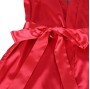 SUBBLIME - 954017 CAMISOLA DE RENDA TRANSPARENTE NAS COSTAS + TANGA VERMELHO/PRETO S/M