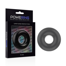 POWERING - ANELLO RESISTENTE SUPER FLESSIBILE 4,5 CM NERO