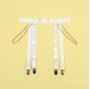 SUBBLIME - 954284 BODY COM CORRENTES + CINTA-LIGA BRANCO S/M