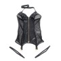 SUBBLIME - 954451 SEXY MESH DRESS LEATHER BLACK L/XL