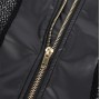 SUBBLIME - 954451 SEXY MESH KLEID LEDER SCHWARZ L/XL