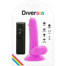 DIVERSIA - FLEXÍVEL VIBRATÓRIO ROXO 17 CM -O- 3.3 CM