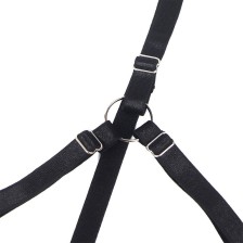 SUBBLIME - 955199 BH-SET MIT VERSTELLBARER SCHWARZER SCHLEIFE S/M