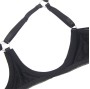 SUBBLIME - 955205 BRA SET WITH ADJUSTABLE BLACK BOW L/XL