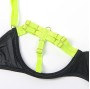 SUBBLIME - 955274 CONJUNTO DE SUTIÃ COM COLAR E DETALHES NAS PERNAS VERDE FLUORESCENTE S/M
