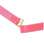SUBBLIME - 955298 ENSEMBLE SOUTIEN-GORGE AVEC COLLIER ET DÉTAILS DE JAMBES ROSE FLUORESCENT S/M