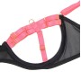 SUBBLIME - 955304 CONJUNTO DE SUTIÃ COM COLAR E DETALHES NAS PERNAS ROSA FLUORESCENTE L/XL