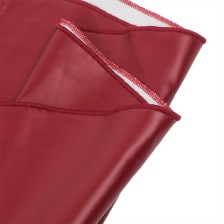 SUBBLIME - 955403 KLEID MIT BURGUNDERROTEN LEDERTRÄGERN L/XL