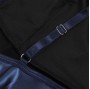 SUBBLIME - 955410 ABITO CON SPALLINE IN PELLE BLU S/M