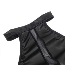 SUBBLIME - 955472 VESTIDO DECOTE HALTER COM TRANSPARÊNCIAS PRETO S/M