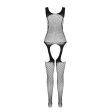 PASSION - BS 104 BODYSTOCKING BIANCO TAGLIA UNICA