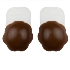 BYE-BRA - VOLUMIZZANTE SENI PUSH-UP SILICONE MARRONE MISURARE XL