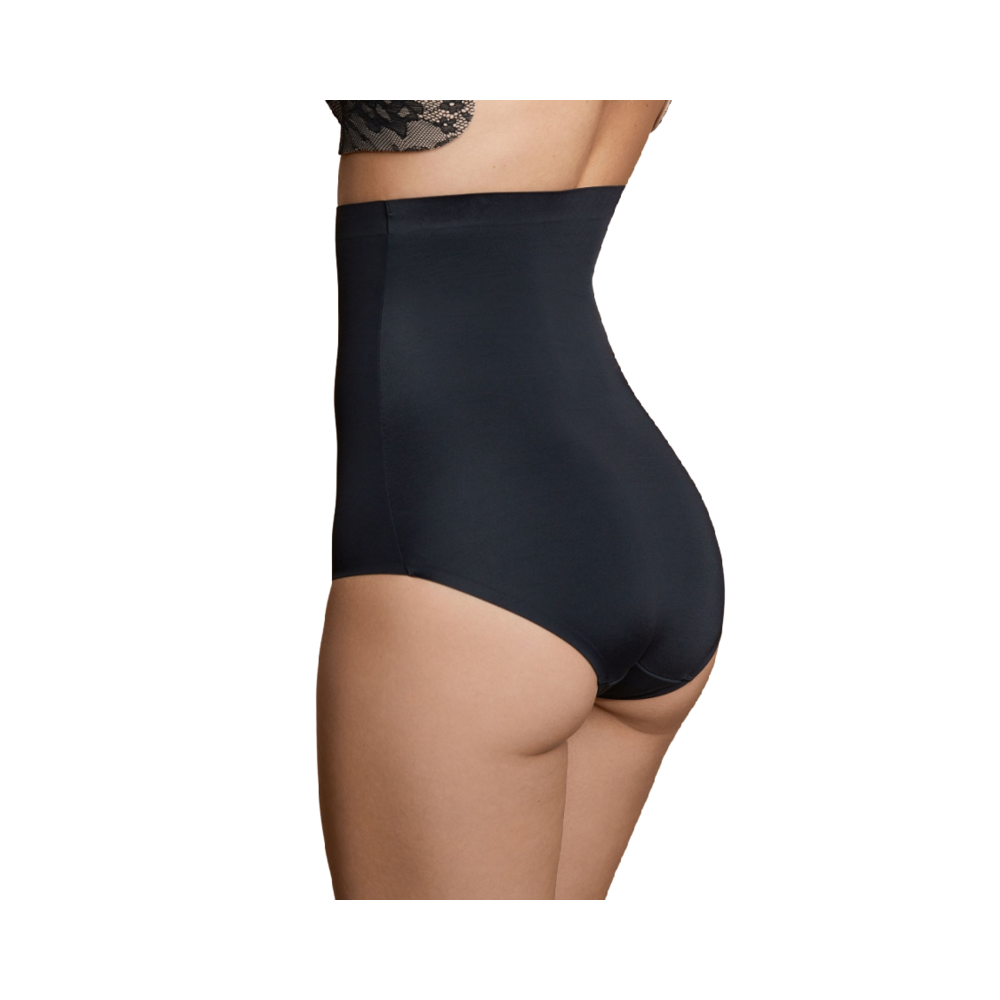 BYE-BRA - FAJA SIN COSTURAS ESTILO PANTIES NEGRO TALLA L