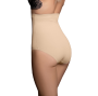 BYE-BRA - CINTO SEM EMENDA ESTILO PANTIES BEIGE TAMANHO L
