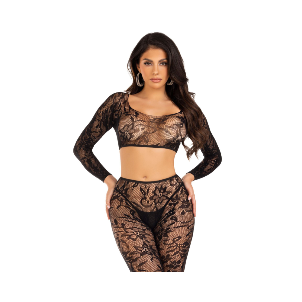 LEG AVENUE - SHORT TOP & TIGHTS SET