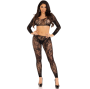 LEG AVENUE - ENSEMBLE HAUT COURT ET COLLANTS