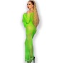 CHILIROSE - CR 4666 HAUT & JUPE VERT S/M
