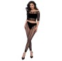 CHILIROSE - CR 4647 TOP E LEGGINS PRETO S/M