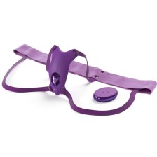 FANTASY FOR HER - HARNAIS PAPILLON, VIBRANT RECHARGEABLE & TÉLÉCOMMANDE VIOLET