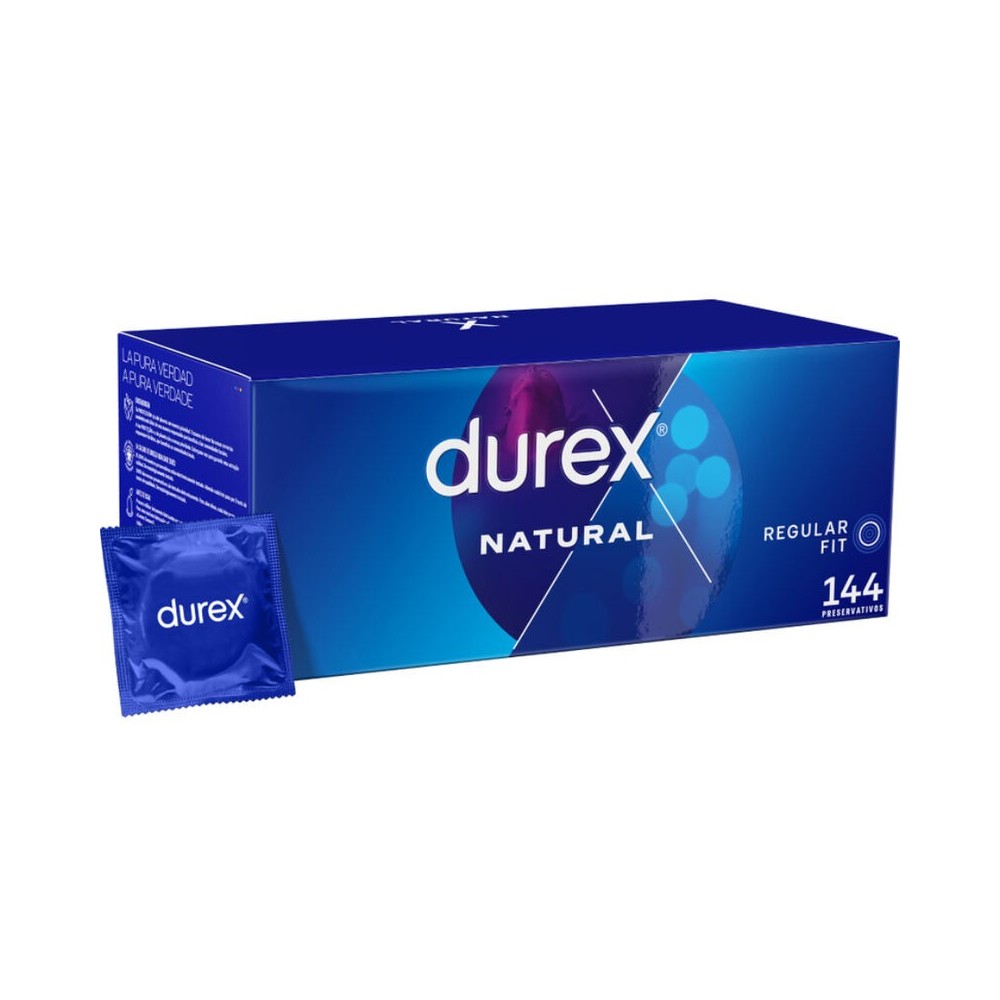 DUREX - PRÉSERVATIFS NATURELS 144 UNITÉS