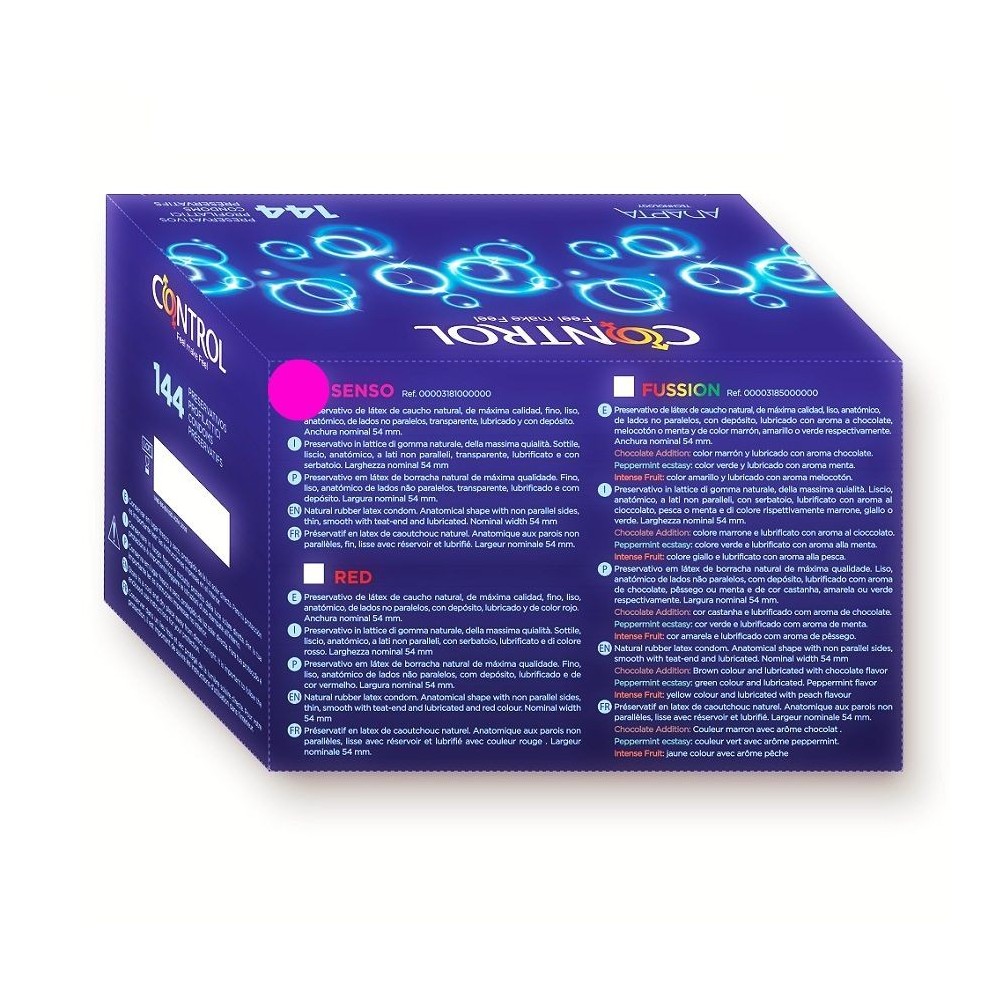 CONTROL - FINISSIMO SENSO KONDOME 144 EINHEITEN