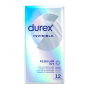 DUREX - PRÉSERVATIFS ULTRA FINS INVISIBLES 12 UNITÉS