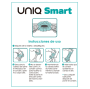 UNIQ - SMART LATEX FREE PRE-ERECTION CONDOMS 3 UNITS
