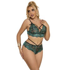 SUBBLIME - 954093 BH + SLIP SPITZE GRÜN L/XL