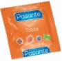 PASANTE - CONDOMS FLAVOR STRAWBERRY BAG 144 UNITS
