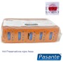 PASANTE - CONDOMS FLAVOR STRAWBERRY BAG 144 UNITS
