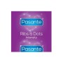 PASANTE - RIBS & DOTS INTENSITY CONDOMS 144 UNITS