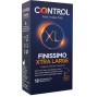 CONTROL - PRÉSERVATIFS FINISSIMO XL 12 UNITÉS