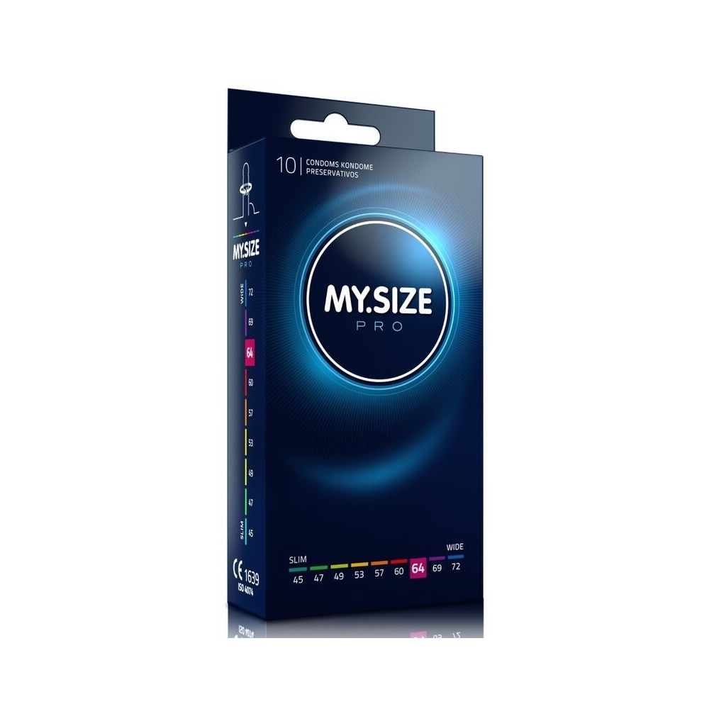 MY SIZE - PRO CONDOMS 64 MM 10 UNITS