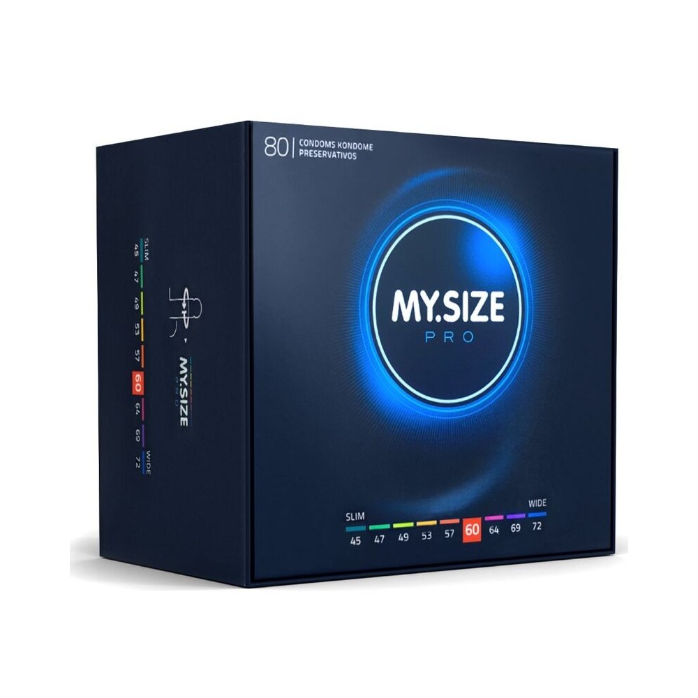 MY SIZE - PRO CONDOMS 60 MM 80 UNITS